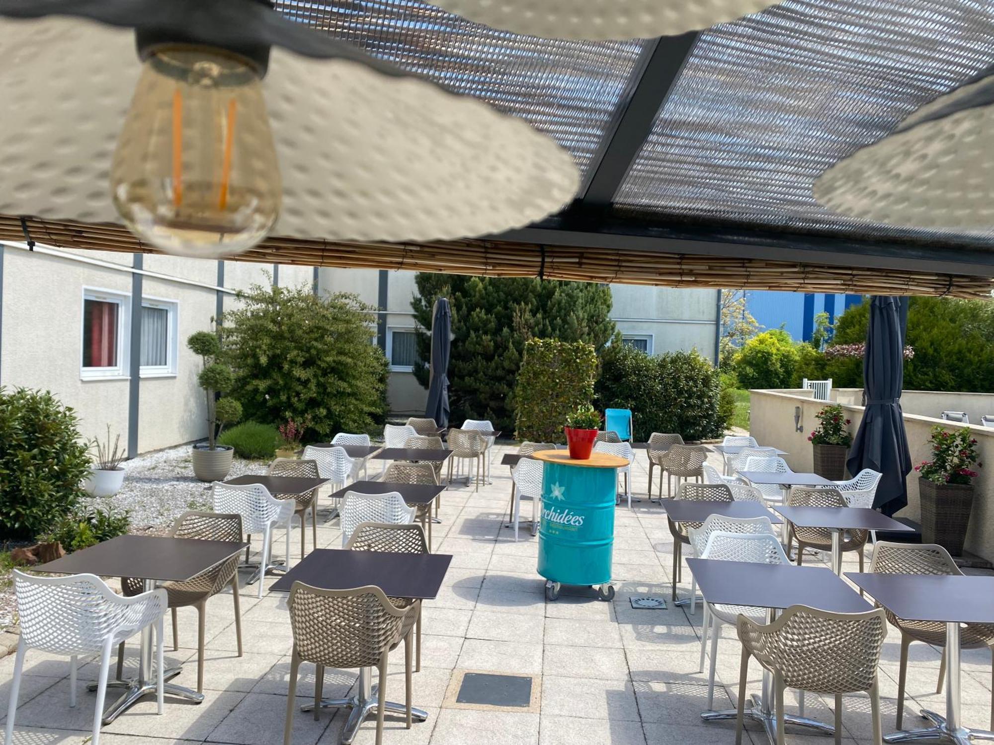 Les Orchidees , Hotel & Restaurant Verdun-sur-Meuse Dış mekan fotoğraf