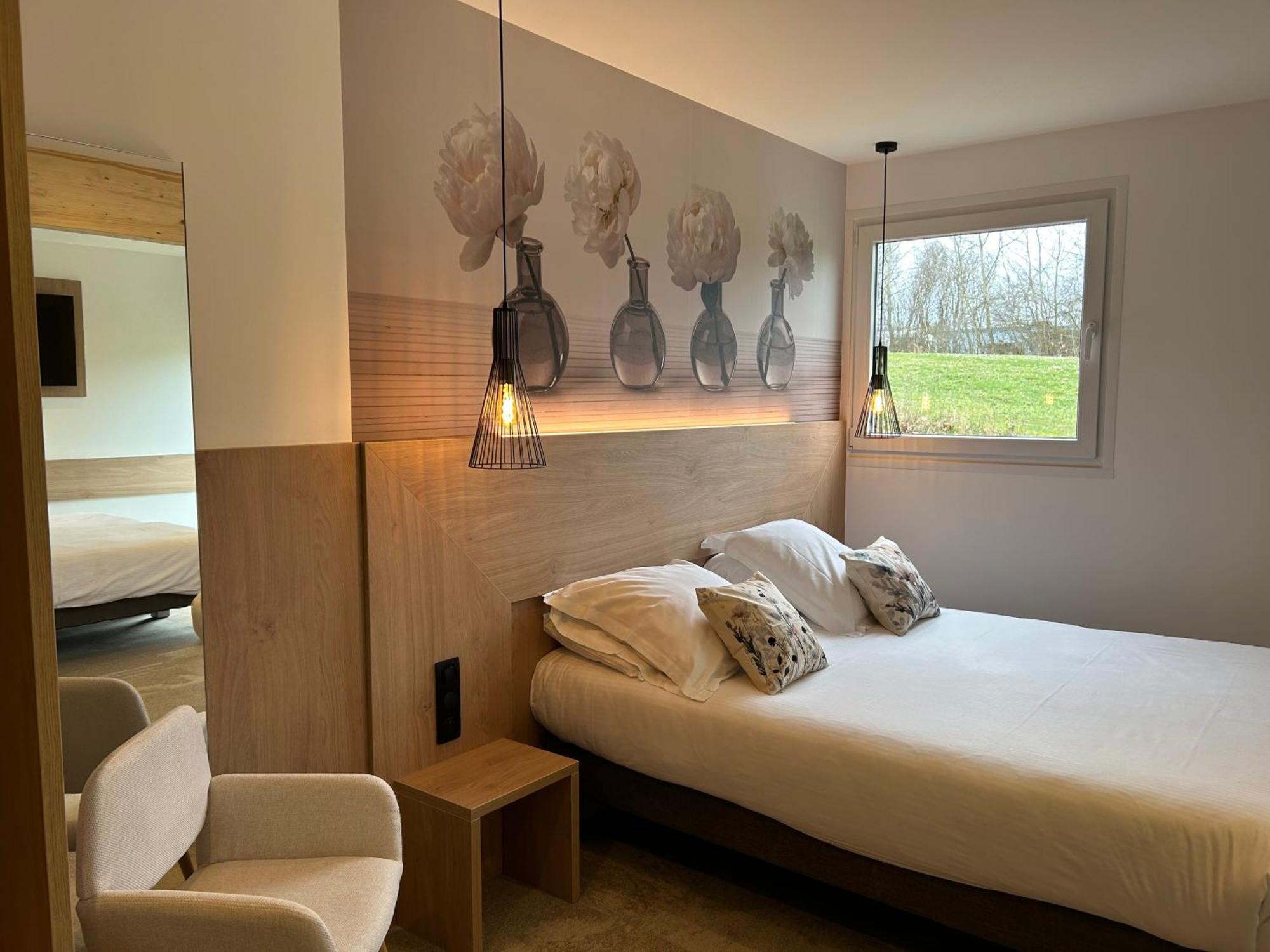 Les Orchidees , Hotel & Restaurant Verdun-sur-Meuse Dış mekan fotoğraf